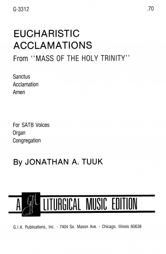 Eucharistic Acclamations from 