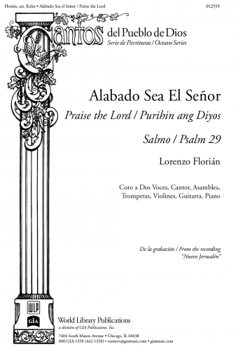 Alabado Sea El Señor: Salmo 29