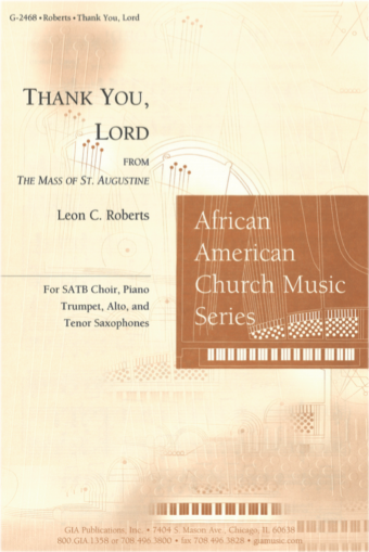 Thank You, Lord