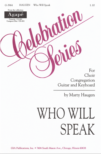 Who Will Speak?