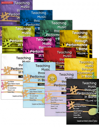 Teaching Music through Performance in Band - Volumes 1–12: Books Only Bundle