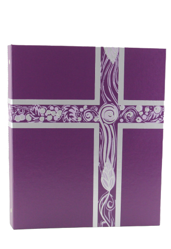 Ceremonial Binder Series 1 - Purple/Lavender with SILVER FOIL