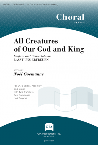 All Creatures of Our God and King - Instrument edition