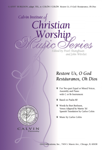Restore Us, O God / Restáuranos, Oh Dios - Instrument edition