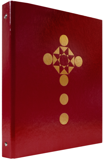 Ceremonial Binder Series 4 - Red