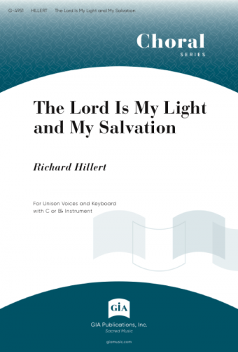 The Lord Is My Light and My Salvation - Instrument edition