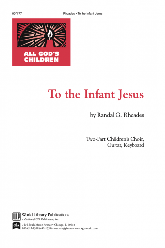 To the Infant Jesus