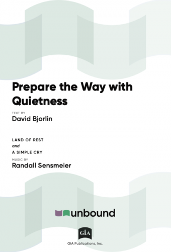 Prepare the Way with Quietness