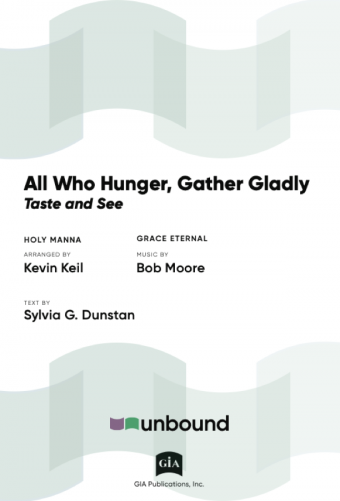 All Who Hunger, Gather Gladly