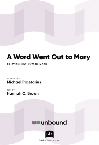 A Word Went Out to Mary