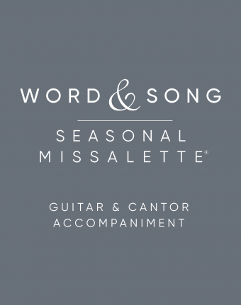 Seasonal Missalette/Word & Song Guitar/Cantor Accompaniment with Binders, 2 Volumes