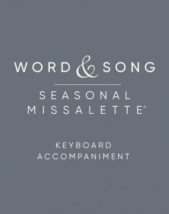 Seasonal Missalette/Word & Song Keyboard Accompaniment with Binders, 3 Volumes