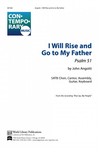 I Will Rise and Go to My Father/Ps 51