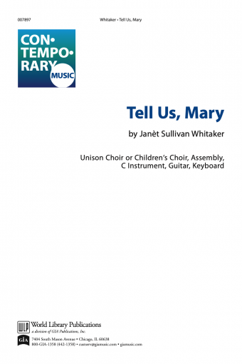 Tell Us, Mary