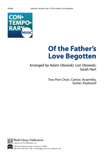 Of the Father's Love Begotten