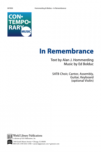 In Remembrance