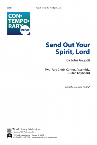 Send Out Your Spirit, Lord