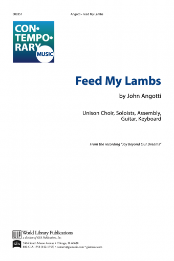 Feed My Lambs
