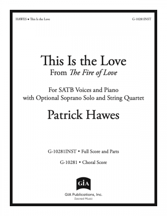 This Is the Love - Full Score and Parts