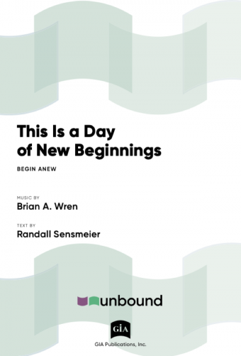 This Is a Day of New Beginnings