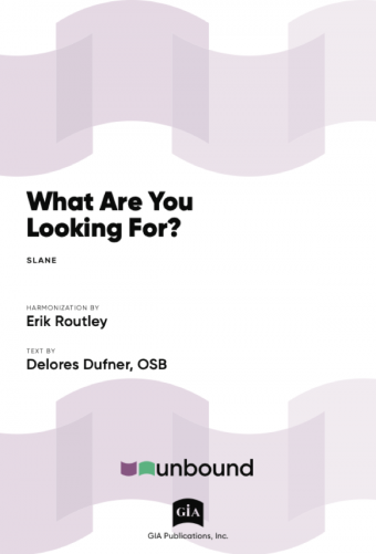 What Are You Looking For?