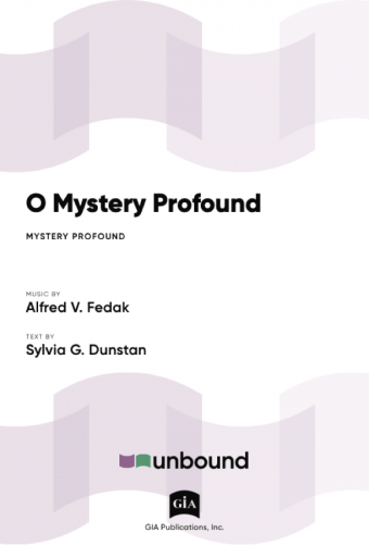 O Mystery Profound