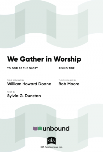 We Gather in Worship