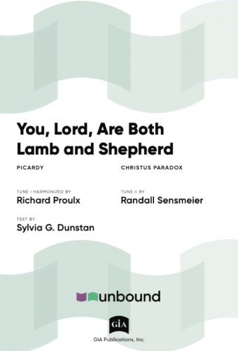You, Lord, Are Both Lamb and Shepherd