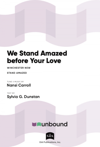 We Stand Amazed Before Your Love