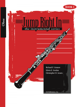 Jump Right In: Student Book 1 - Oboe (Book with MP3s)