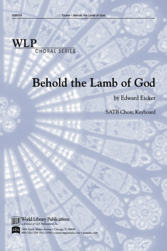 Behold the Lamb of God