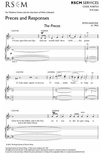 Preces and Responses