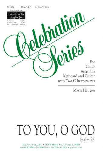 To You, O God
