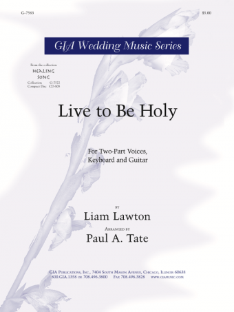 Live to Be Holy