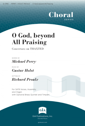O God beyond All Praising - Full Score and Orchestral Parts