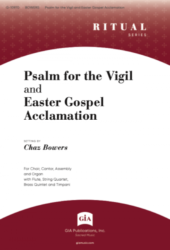Psalm for the Vigil and Easter Gospel Acclamation - Full Score and Parts