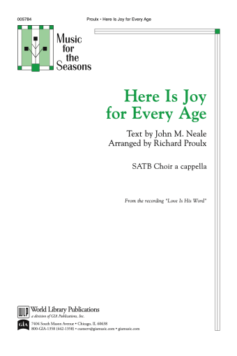 Here is Joy for Every Age