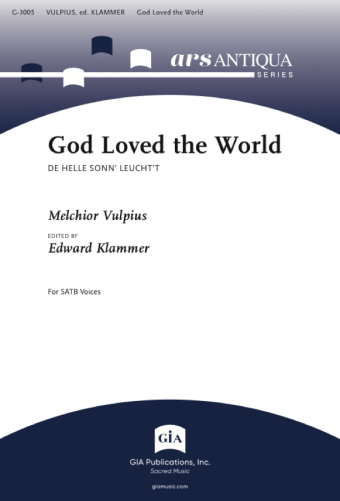God Loved the World