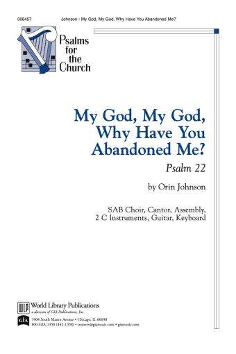 My God, Why Have You Abandoned Me?