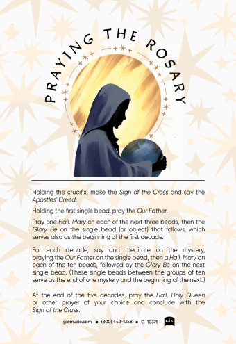 Rosary Cards - 25 pack