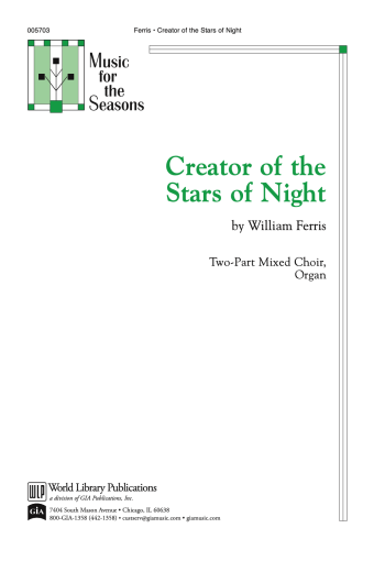 Creator of the Stars of Night