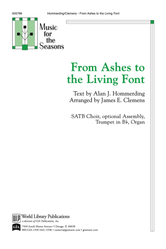 From Ashes to the Living Font