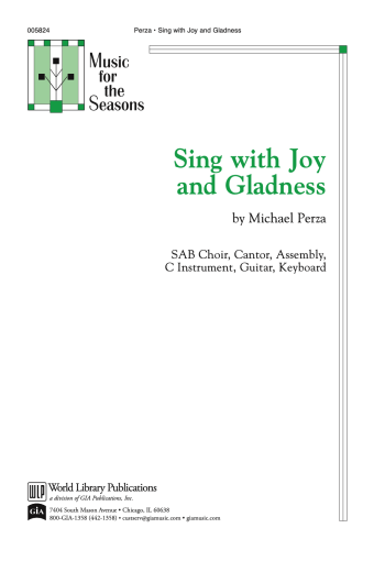 Sing with Joy and Gladness