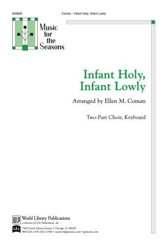 Infant Holy, Infant Lowly