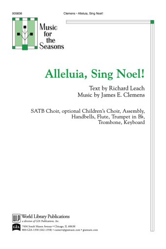 Alleluia Sing Noel - Instrument Edition