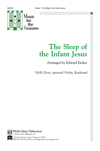 The Sleep of the Infant Jesus