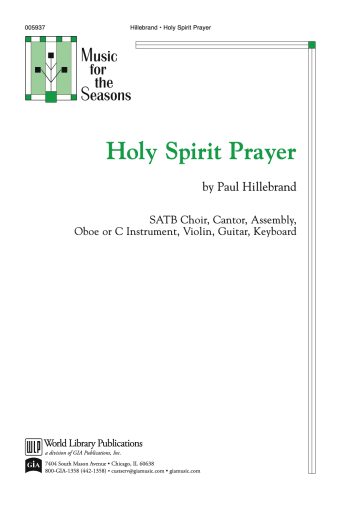 Holy Spirit Prayer