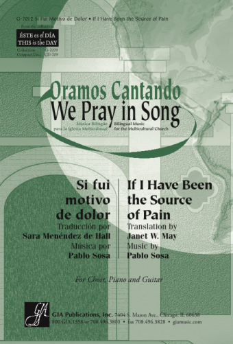 Si fui motivo de dolor / If I Have Been the Source of Pain - Guitar edition