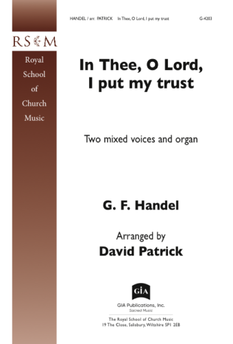 In Thee, O Lord, I Put My Trust