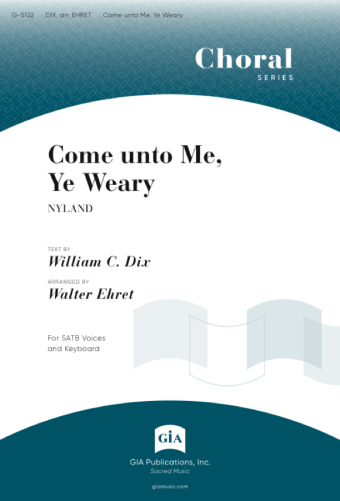 Come unto Me, Ye Weary